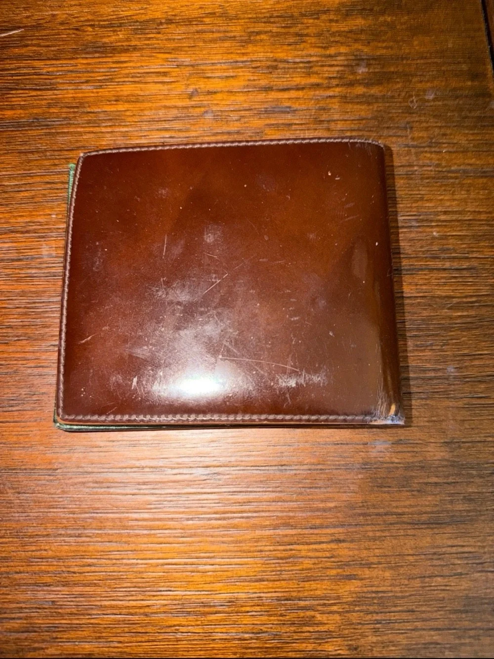 Dunhill Brown Leather Bi-Fold Wallet